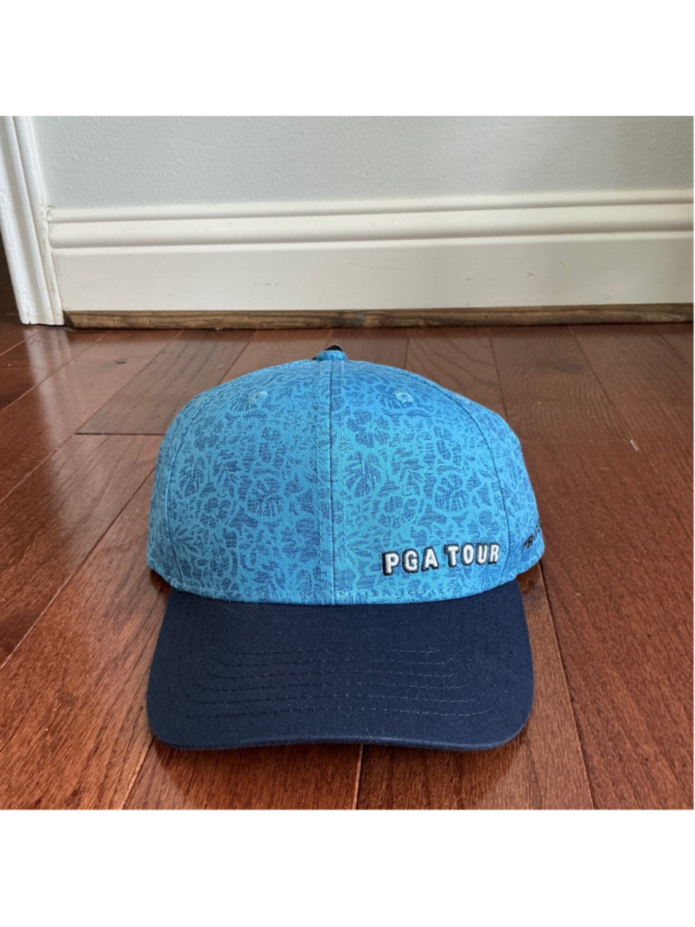 Men's PGA TOUR Pro series Blue Navy Patterned Baseball Cap One Size